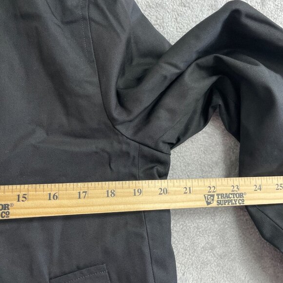 NEW Michael Kors Women's M Black Peacoat Jacket 100% Cotton - Picture 5 of 13